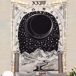 The Moon Tarot Tapestry